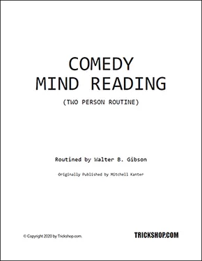 Comedy Mind Reading